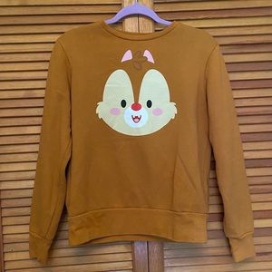 Disney Chip and Dale Sweat Shirt Size M